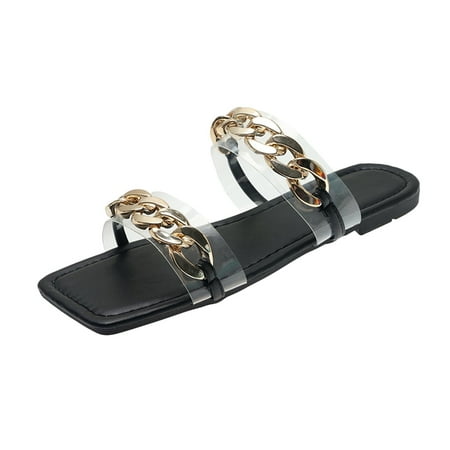 nsendm Womens Slippers And Fashion Summer Women Slippers Flat Transparent Strap Open Toe Bear Slippers Women Size 8 Black 9
nsendm Womens Slippers And Fashion Summer Women Slippers Flat Transparent Strap Open Toe Bear Slippers Women Size 8 Black 9