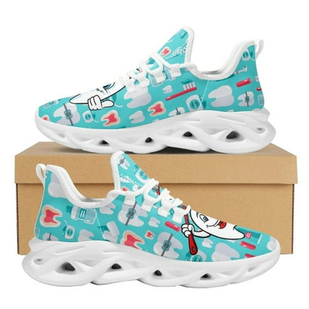 Tooth Cartoon Character Image Ladies Cute Daily Comfortable All-Match Casual Shoes Outdoor Sports Shoes Walking Shoe
Tooth Cartoon Character Image Ladies Cute Daily Comfortable All-Match Casual Shoes Outdoor Sports Shoes Walking Shoe