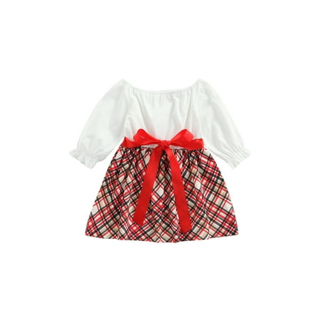 TheFound Christmas Toddler Baby Girls Plaids Dress Long Sleeve Off Shoulder High Waist Belt Party Dresses Fall Winter Outfits
TheFound Christmas Toddler Baby Girls Plaids Dress Long Sleeve Off Shoulder High Waist Belt Party Dresses Fall Winter Outfits