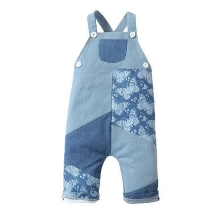 Ma&Maby Little Baby Girls Casual Romper Butterfly Printed Patchwork Suspender Long Jumpsuit
Ma&Maby Little Baby Girls Casual Romper Butterfly Printed Patchwork Suspender Long Jumpsuit