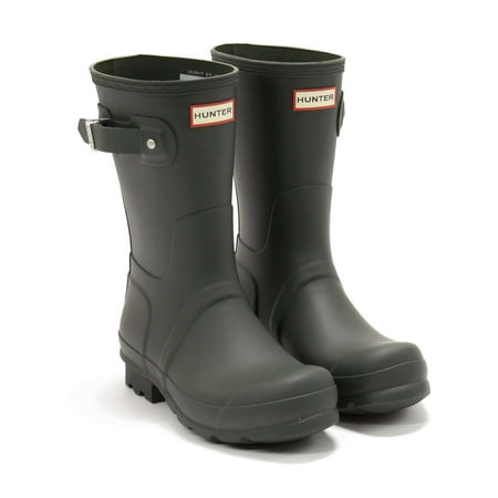 Hunter Men s Original Short Rain Boot Dark Olive 13 M US