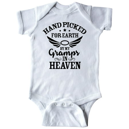 Inktastic Handpicked for Earth by My Gramps in Heaven with Angel Wings Gift Baby Boy or Baby Girl Bodysuit
Inktastic Handpicked for Earth by My Gramps in Heaven with Angel Wings Gift Baby Boy or Baby Girl Bodysuit