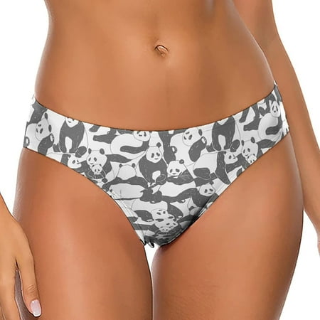Cute Panda Bear Pattern Women s Thongs Sexy T Back G-Strings Panties Underwear Panty
Cute Panda Bear Pattern Women s Thongs Sexy T Back G-Strings Panties Underwear Panty