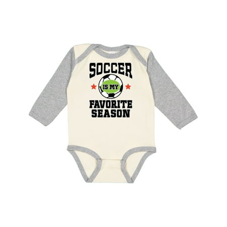 Inktastic Soccer Is My Favorite Season Gift Baby Boy or Baby Girl Long Sleeve Bodysuit
Inktastic Soccer Is My Favorite Season Gift Baby Boy or Baby Girl Long Sleeve Bodysuit