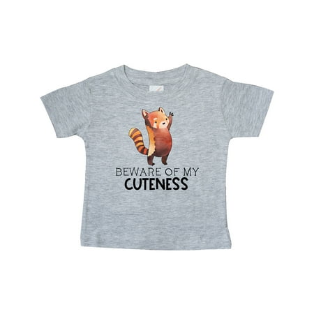 Inktastic Beware of My Cuteness Cute Red Panda Gift Baby Boy or Baby Girl T-Shirt
Inktastic Beware of My Cuteness Cute Red Panda Gift Baby Boy or Baby Girl T-Shirt