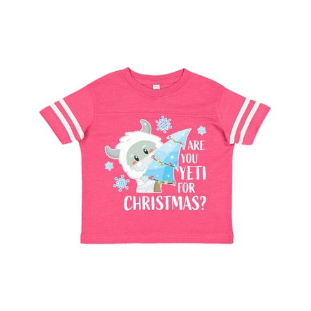 Inktastic Are You Yeti For Christmas with Yeti Holding Christmas Tree Gift Toddler Boy or Toddler Girl T-Shirt
Inktastic Are You Yeti For Christmas with Yeti Holding Christmas Tree Gift Toddler Boy or Toddler Girl T-Shirt