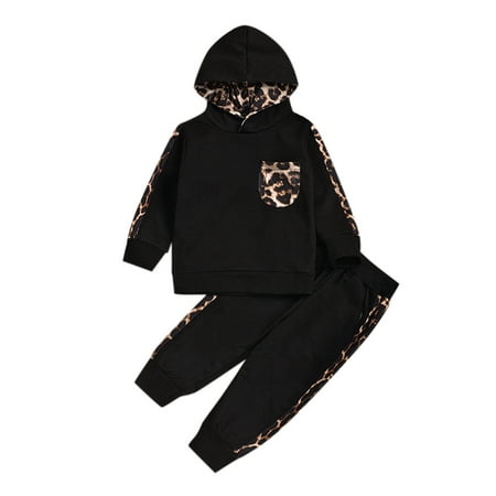 Toddler Kids Baby Girls Long Sleeve Tops Sweatshirt Leopard Print Pants Outfits Set 2PCS Baby Set
Toddler Kids Baby Girls Long Sleeve Tops Sweatshirt Leopard Print Pants Outfits Set 2PCS Baby Set