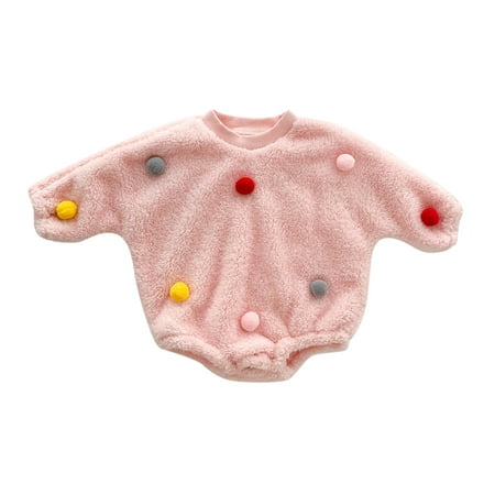 Fsqjgq Kids Set Fertility Bonnet Baby Girls Pompom Flannel Long Sleeve Romper Outfit Clothes 18 Months Girl Clothes Outfit Girls Pajama Sets Polyester Pink 66
Fsqjgq Kids Set Fertility Bonnet Baby Girls Pompom Flannel Long Sleeve Romper Outfit Clothes 18 Months Girl Clothes Outfit Girls Pajama Sets Polyester Pink 66