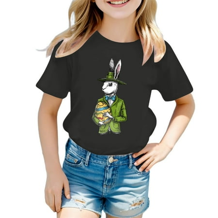 WUXIAN Toddler Cartoon T Shirt Boys Girls Happy Easter T-Shirts Kids Cute Bunny Rabbit Graphic Tee Tops Baby Tshirts Children Classic Dailywear
WUXIAN Toddler Cartoon T Shirt Boys Girls Happy Easter T-Shirts Kids Cute Bunny Rabbit Graphic Tee Tops Baby Tshirts Children Classic Dailywear