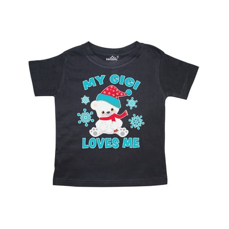 Inktastic Polar Bear My Gigi Loves Me in Santa Hat with Snowflakes Gift Toddler Boy or Toddler Girl T-Shirt
Inktastic Polar Bear My Gigi Loves Me in Santa Hat with Snowflakes Gift Toddler Boy or Toddler Girl T-Shirt