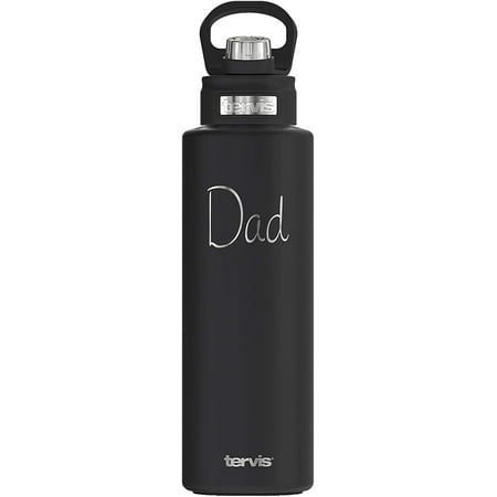 Fathers Day Engraved Dad Triple Walled Insulated Tumbler Travel Cup Keeps Drinks Cold 40oz Wide Mouth Bottle - Stainless Steel Onyx Shadow
Fathers Day Engraved Dad Triple Walled Insulated Tumbler Travel Cup Keeps Drinks Cold 40oz Wide Mouth Bottle - Stainless Steel Onyx Shadow