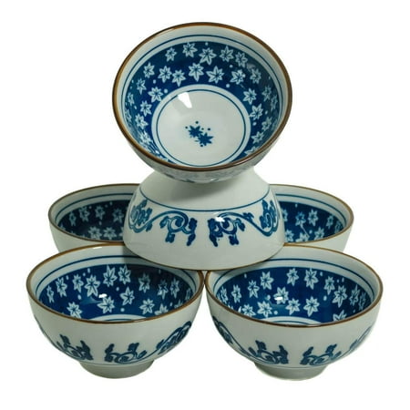 M.V. Trading NS2006 Japanese Blue and White Rice Bowls Design 8-Ounces 4½-Inches Set of 6
M.V. Trading NS2006 Japanese Blue and White Rice Bowls Design 8-Ounces 4½-Inches Set of 6