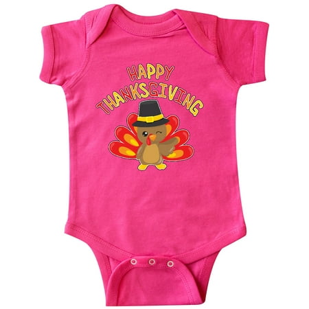 Inktastic Happy Thanksgiving- cute turkey in pilgrim hat Gift Baby Boy or Baby Girl Bodysuit
Inktastic Happy Thanksgiving- cute turkey in pilgrim hat Gift Baby Boy or Baby Girl Bodysuit