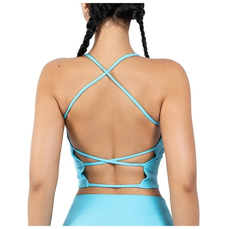 Hanas Fashion Lingerie Women s Sports Bra Padded Cross Back Backless Sports Bra Crop Top For Yoga Fitness Honeymoon
Hanas Fashion Lingerie Women s Sports Bra Padded Cross Back Backless Sports Bra Crop Top For Yoga Fitness Honeymoon