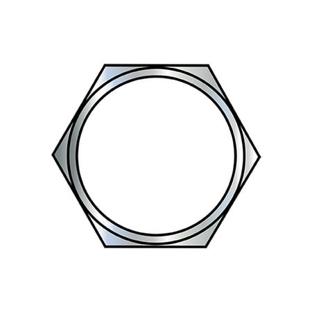 1/8-27X1/8 Hex Panel Nut Zinc 1/2 AF (Pack Qty 2 000) BC-020208NP
