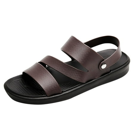 nsendm Men Sandals Size 10 1/2 Men s Sandals Fashion Breathable Outdoor Casual Beach Non-Slip Toe Open Sandals Men 43 Brown 11.5
nsendm Men Sandals Size 10 1/2 Men s Sandals Fashion Breathable Outdoor Casual Beach Non-Slip Toe Open Sandals Men 43 Brown 11.5