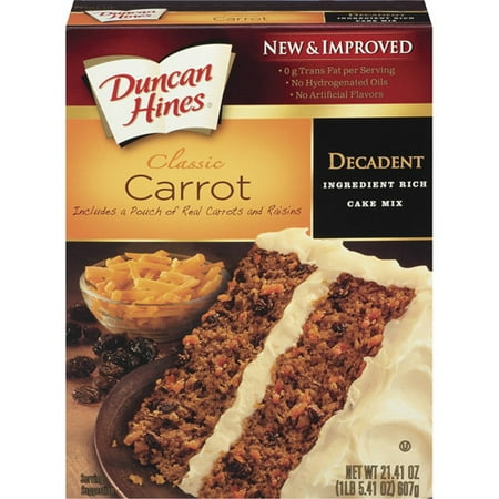 Duncan Hines Decadent Carrot Cake Duncan Hines Decadent Carrot Cake