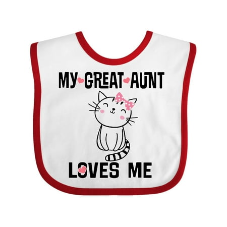 Inktastic My Great Aunt Loves Me Kitty Cat Gift Baby Girl Bib
Inktastic My Great Aunt Loves Me Kitty Cat Gift Baby Girl Bib