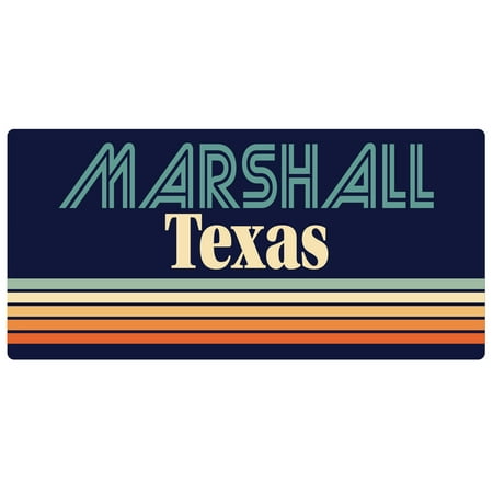 Marshall Texas 5 x 2.5-Inch Fridge Magnet Retro Design