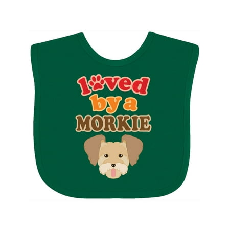 Inktastic Morkie Dog Gift Girls Baby Bib 
Inktastic Morkie Dog Gift Girls Baby Bib
