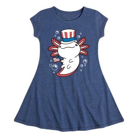 Instant Message - 4th of July Americana - Uncle Axolotl - Toddler & Youth Girls Fit & Flare Dress
Instant Message - 4th of July Americana - Uncle Axolotl - Toddler & Youth Girls Fit & Flare Dress