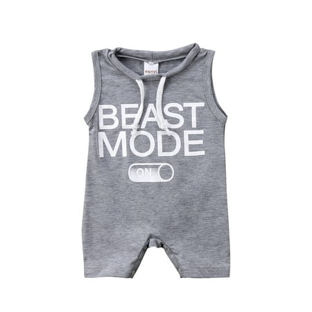 Kids Baby Boy Sleeveless Letter Printed Romper Loose Jumpsuit Outfits Clothes Summer Baby Clothing
Kids Baby Boy Sleeveless Letter Printed Romper Loose Jumpsuit Outfits Clothes Summer Baby Clothing