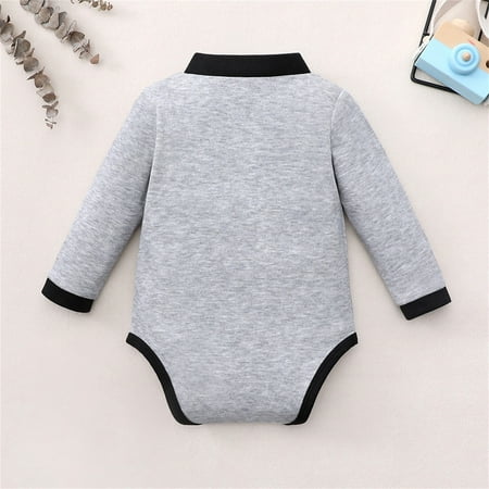 Gubotare Jumpsuit For Baby Boy Newborn Baby Boy Girl Hooded Knitted Romper Cute Jumpsuit Warm Coveralls Bodysuit Gray 0-3 Months
Gubotare Jumpsuit For Baby Boy Newborn Baby Boy Girl Hooded Knitted Romper Cute Jumpsuit Warm Coveralls Bodysuit Gray 0-3 Months