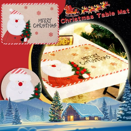 Ounabing Santa Mat Dress Up Christmas Table Placemat Table Decorations Kitchen,Dining & Bar
Ounabing Santa Mat Dress Up Christmas Table Placemat Table Decorations Kitchen,Dining & Bar