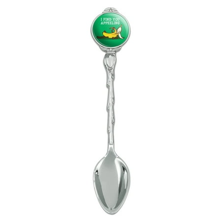 Banana I Find You Appeeling Funny Pun Novelty Collectible Demitasse Tea Coffee Spoon
Banana I Find You Appeeling Funny Pun Novelty Collectible Demitasse Tea Coffee Spoon