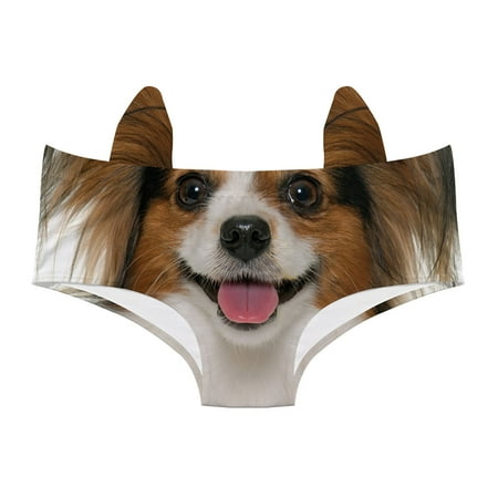 YANHAIGONG Briefs For Women Briefs Women Ladies Fashion Cute Funny Animal Ear Pattern Breathable Panties Low Waist Sexy Briefs
YANHAIGONG Briefs For Women Briefs Women Ladies Fashion Cute Funny Animal Ear Pattern Breathable Panties Low Waist Sexy Briefs