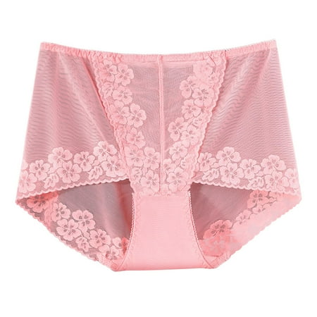 ZHUASHUM Panties For Womens Ladies Waist High Waist Lace Mesh Waist Slim Thin Underwear Women Boyshort 3 Pack
ZHUASHUM Panties For Womens Ladies Waist High Waist Lace Mesh Waist Slim Thin Underwear Women Boyshort 3 Pack