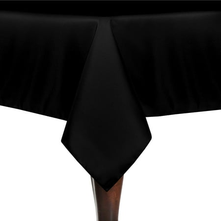 Ultimate Textile (3 Pack) 84 x 84-Inch Square Polyester Linen Tablecloth - for Wedding Restaurant or Banquet use Black
Ultimate Textile (3 Pack) 84 x 84-Inch Square Polyester Linen Tablecloth - for Wedding Restaurant or Banquet use Black