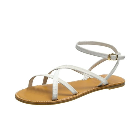 Tangnade Ladies daily all-match casual shoes Summer New Leisure Fashion Strapping Women s Flat Sandals White 39
Tangnade Ladies daily all-match casual shoes Summer New Leisure Fashion Strapping Women s Flat Sandals White 39