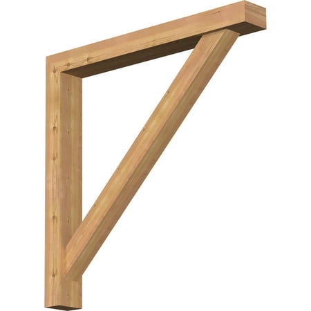 Ekena Millwork 5 1/2 W x 44 D x 44 H Traditional Block Smooth Bracket w/ Offset Brace Western Red Cedar
Ekena Millwork 5 1/2 W x 44 D x 44 H Traditional Block Smooth Bracket w/ Offset Brace Western Red Cedar