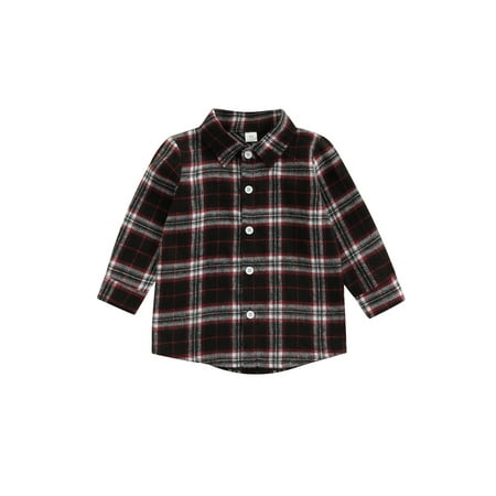 Bmnmsl Baby Plaid Shirt Jacket Single-breasted Color Block Long Sleeve Lapel Cardigan
Bmnmsl Baby Plaid Shirt Jacket Single-breasted Color Block Long Sleeve Lapel Cardigan