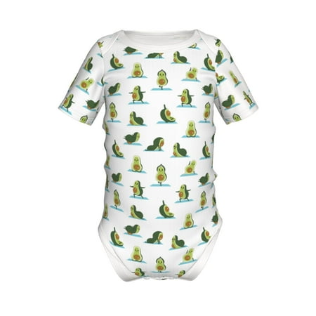 Yiaed Cute Avocado Yoga Print Infant Climbing Short Sleeve Onesie One-Piece Baby Bodysuit Clothes 0-12 Months -18 Months
Yiaed Cute Avocado Yoga Print Infant Climbing Short Sleeve Onesie One-Piece Baby Bodysuit Clothes 0-12 Months -18 Months