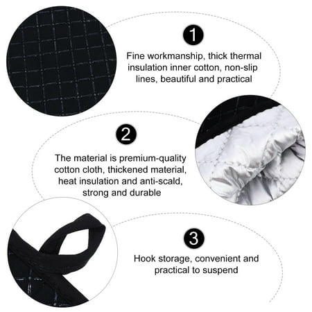 Oven Mitts and Pot Pad 1 Set Oven Mitts and Pot Holder Heat Resistant Oven Mittens for Kitchen
Oven Mitts and Pot Pad 1 Set Oven Mitts and Pot Holder Heat Resistant Oven Mittens for Kitchen