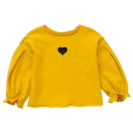 Otqutp Baby Short Blouse Kids Sweatshirts Soft Cotton Warm Round Neck Long Sleeve Solid Color Love Tops Round Neck for Boys Girls
Otqutp Baby Short Blouse Kids Sweatshirts Soft Cotton Warm Round Neck Long Sleeve Solid Color Love Tops Round Neck for Boys Girls