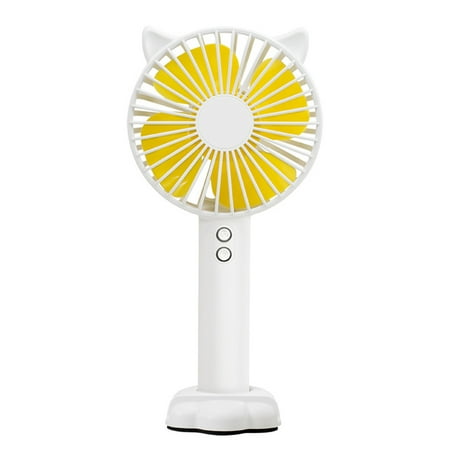 DTOWER USB Rechargeable Small Handheld Fan Quiet Adjustable Cooling Device with LED Light Work Study Office Nightstand Camping Gift White
DTOWER USB Rechargeable Small Handheld Fan Quiet Adjustable Cooling Device with LED Light Work Study Office Nightstand Camping Gift White