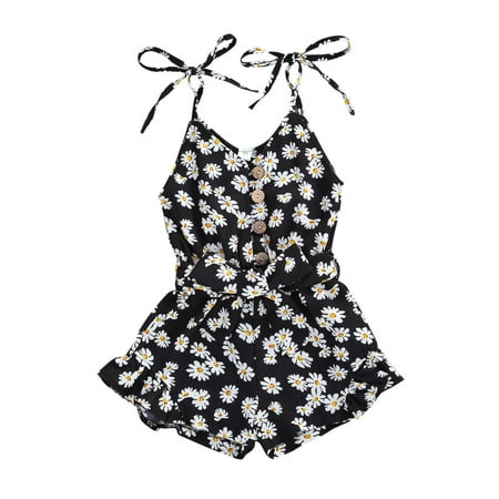 Binpure Baby Girl Summer Short Romper Button Bowknot Belt Jumpsuit One-piece Print V-neck Sleeveless Bodysuit
Binpure Baby Girl Summer Short Romper Button Bowknot Belt Jumpsuit One-piece Print V-neck Sleeveless Bodysuit
