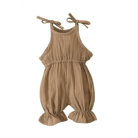 FRSASU Kids Clothes Clearance Toddler Kids Baby Girls Summer Double Shoulder Strap Sleeveless Jumpsuit
FRSASU Kids Clothes Clearance Toddler Kids Baby Girls Summer Double Shoulder Strap Sleeveless Jumpsuit