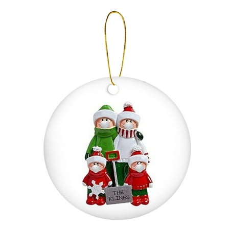 Qunalilene Wreath Window Light Creative Tree Ornaments Ceramic Ornaments Christmas Christmas Pendants Christmas Home Decor