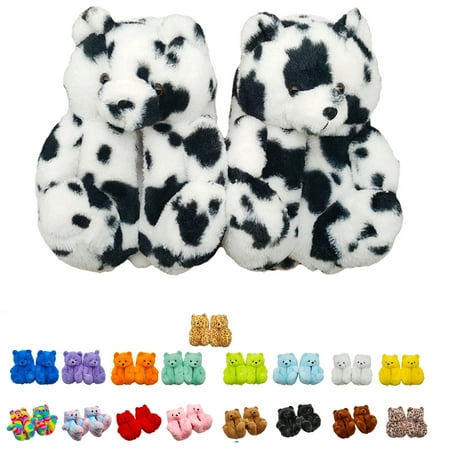 YORTOOB Women s Plush Teddy Bear Slippers Home Indoor Soft Anti-Slip Cute Winter Warm Floor Shoes Slippers Cartoon Fuzzy Animal
YORTOOB Women s Plush Teddy Bear Slippers Home Indoor Soft Anti-Slip Cute Winter Warm Floor Shoes Slippers Cartoon Fuzzy Animal