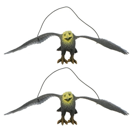 NUOLUX 2Pcs Emualtion Eagle Model Toy Creative Bird Repellent Tool Chic Pendant Black
NUOLUX 2Pcs Emualtion Eagle Model Toy Creative Bird Repellent Tool Chic Pendant Black