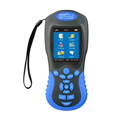 NOYAFA NF-188 Land Meter Handheld Digital LCD Farmland Area Length Measuring Device Automatic Manual Mode Outdoor Greenland Surveying Measurement Tool
NOYAFA NF-188 Land Meter Handheld Digital LCD Farmland Area Length Measuring Device Automatic Manual Mode Outdoor Greenland Surveying Measurement Tool