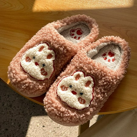 CoCopeaunt Cute rabbit plush Womens winter indoor slippers warm home slippers autumn and winter shoes home flat floor home soft bedroom
CoCopeaunt Cute rabbit plush Womens winter indoor slippers warm home slippers autumn and winter shoes home flat floor home soft bedroom