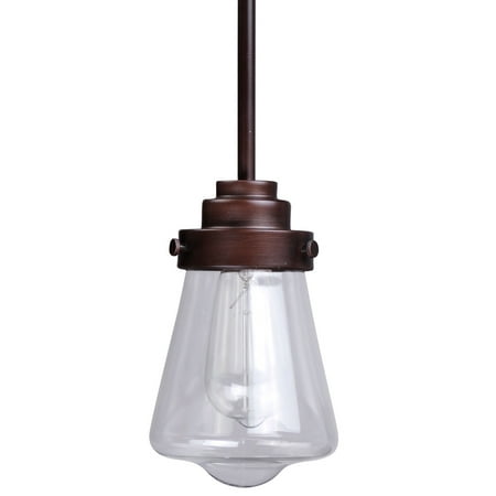 Maxim 91331Cl Cape Cod 1 Light 5 Wide Mini Pendant - Bronze