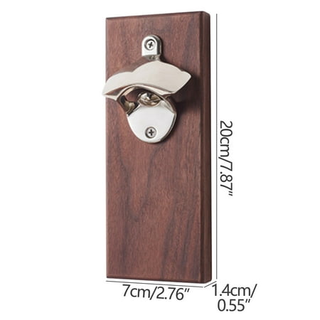 Felirenzacia Wooden Multi-function Beer Opener Wall-mounted Refrigerator Sticker Bottle Opener Can Opener Bar Restaurant Wall Decoration Rack
Felirenzacia Wooden Multi-function Beer Opener Wall-mounted Refrigerator Sticker Bottle Opener Can Opener Bar Restaurant Wall Decoration Rack