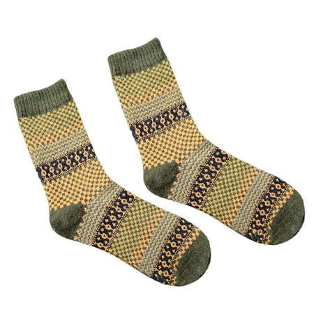 1 Pair Mens Soft Thick Angora Wool Blend Winter Warm Rabbit Casual Socks Cashmere