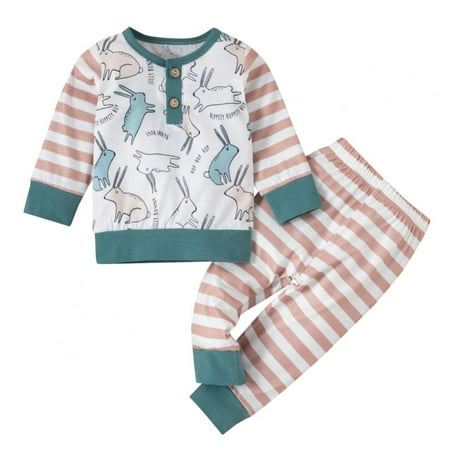 Monfince Baby Boys Girls Long-sleeve Sweatshirt Long Pants Set Striped Cartoon Print Suit S-XL
Monfince Baby Boys Girls Long-sleeve Sweatshirt Long Pants Set Striped Cartoon Print Suit S-XL